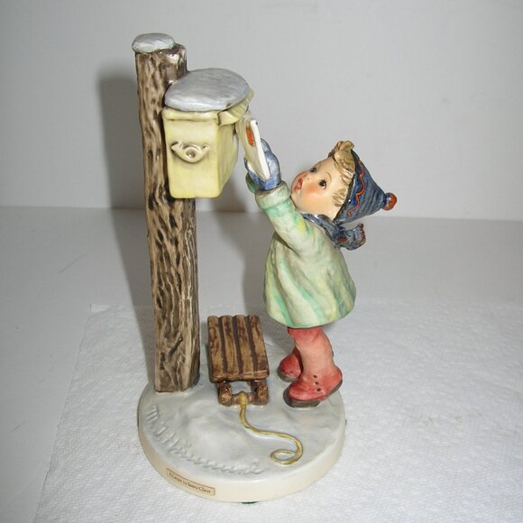 Goebel Hummel  Figurine “A LETTER TO SANTA” #340 TMK4 7 1/4" Tall Germany - Picture 1 of 5